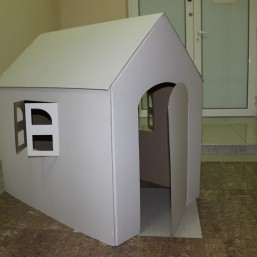  2 в 1. Домик + Объект для рисования и развития 