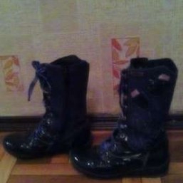 Зимнии сапожки