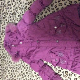 Куртка для девочки 4-6 лет