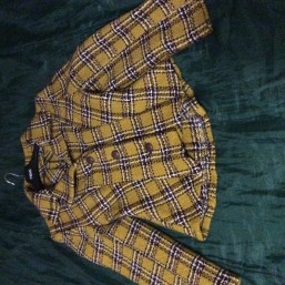 Пиджак из пальтовой ткани