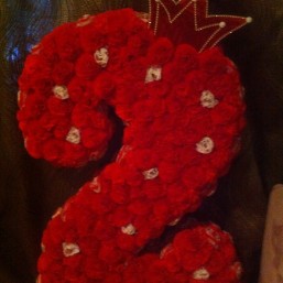 Объемная цифра два