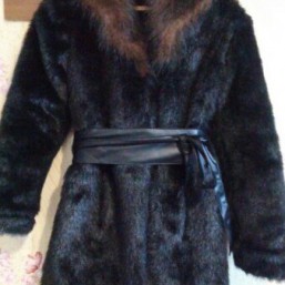 Новая шубка из эко норки
