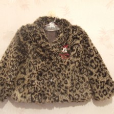 Деми шуба манто  Disney 12-36мес