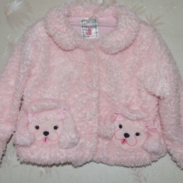 Деми пальто шубка  Fuzzy Wear, 18-24мес