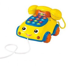 WinFun Германия! Обучающая, музыкальная игрушка - каталка телефон