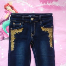 Джинсы утепленые