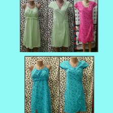 Комплект Халат и ночная рубашка для кормления грудью, набор в роддом