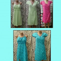 Комплект Халат и ночная рубашка для кормления грудью, набор в роддом