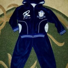 Велюровый костюмчик на мальчика