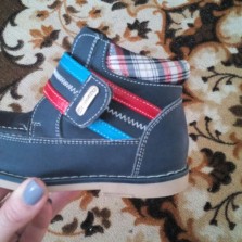 Деми ботинки кожа