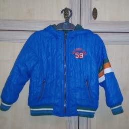 Двусторонняя демисезонная куртка, оригинал Scooby Doo, р. 98