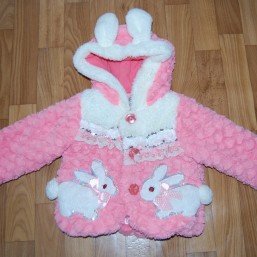 Куртка - шубка демисезонная для малышки