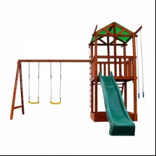 Funny Games classic детская игровая площадка, комплекс: горка, качели, песочница