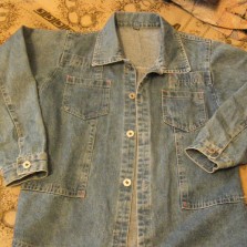 джинсовая рубаха