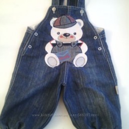 Комбинезон джинсовый