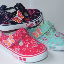 Новинки слипоны мокасы девочкам Super Gear