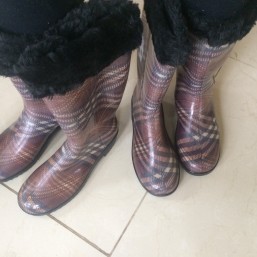 Резиновые сапоги Литма с утеплителем 39-40размер