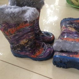 Резиновые сапоги Литма с утеплителем для мальчиков Граффити 31 размер