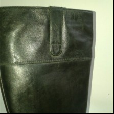 Кожаные сапоги