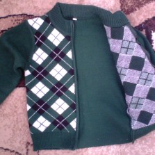 Кофта на молнии 104 см