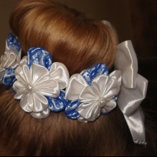 Резинка пучок для гульки