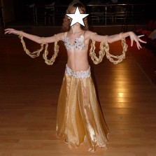 костюм для восточных танцев