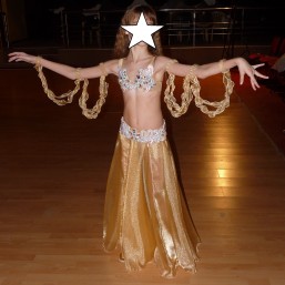 костюм для восточных танцев