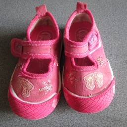 Мокасины текстильные размер 20, 13 см