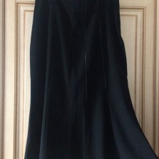 Длинная черная юбка фасон Годэ р. 52-54