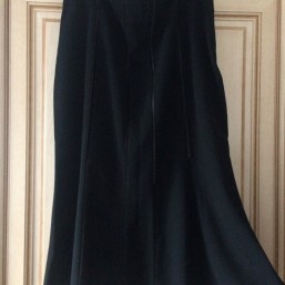 Длинная черная юбка фасон Годэ р. 52-54