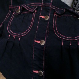 Лепень джинсовый для девочки 3-5 лет 