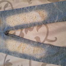 Джинсы девочка 128