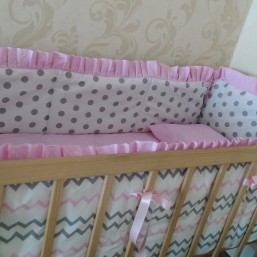 Защита, бортик на детскую кроватку