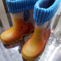 продам резиновые сапоги 26-27р