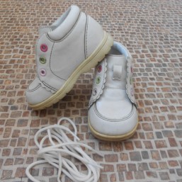 Туфли детские белые, 19-21 р.