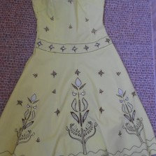 Платье салатовое, размер L