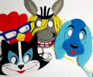 Маски из фетра для детей на праздники, утренники и для сюжетно-ролевых игр