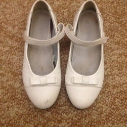 Туфли на липучке из экокожи 33 размер стелька 21 см