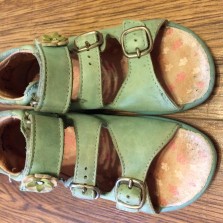 босоножки, кожа