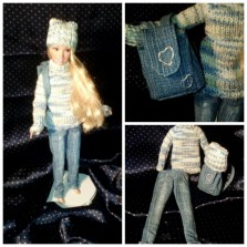 Одежда для барби. Ручная работа
