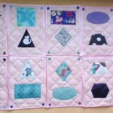 Текстильная развивающая дорожка - домино