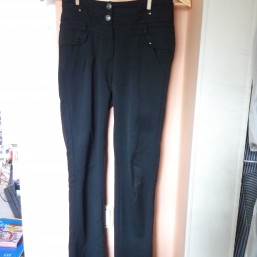 брюки школьные чёрные