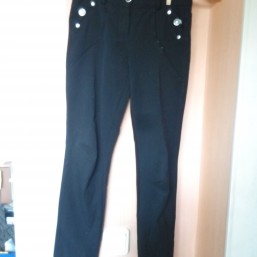 брюки школьные чёрные 