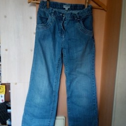 синие джинсы на девочку 12 лет VERTABADUEL
