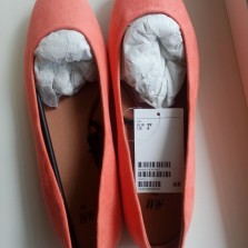 Балетки H&M, мой пролет по размеру