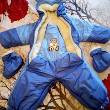 Зимний конверт-комбинезон