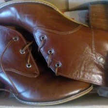 Кожаные ботильоны , 37 размер