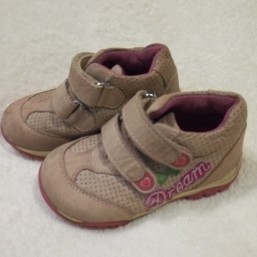 Демисезонные ботиночки для девочки 22 размер