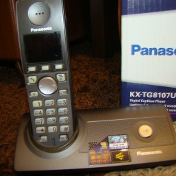 Радиотелефон Panasonic KX-TG8107UA