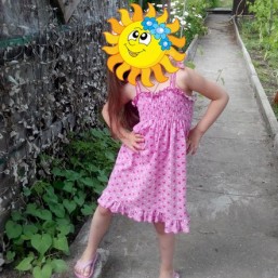 Сарафан летний на завязочках